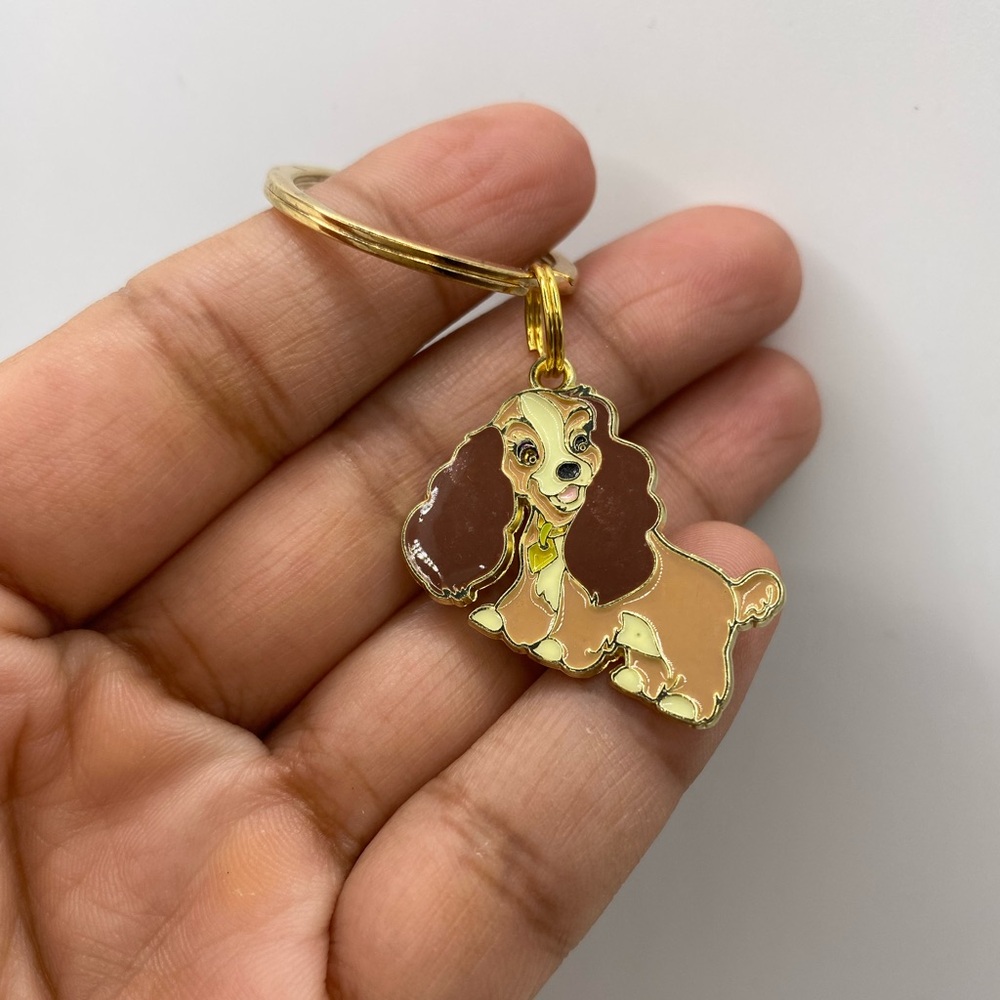 Disney inspired Lady keychain from Lady & the Tramp slightly imperfect
